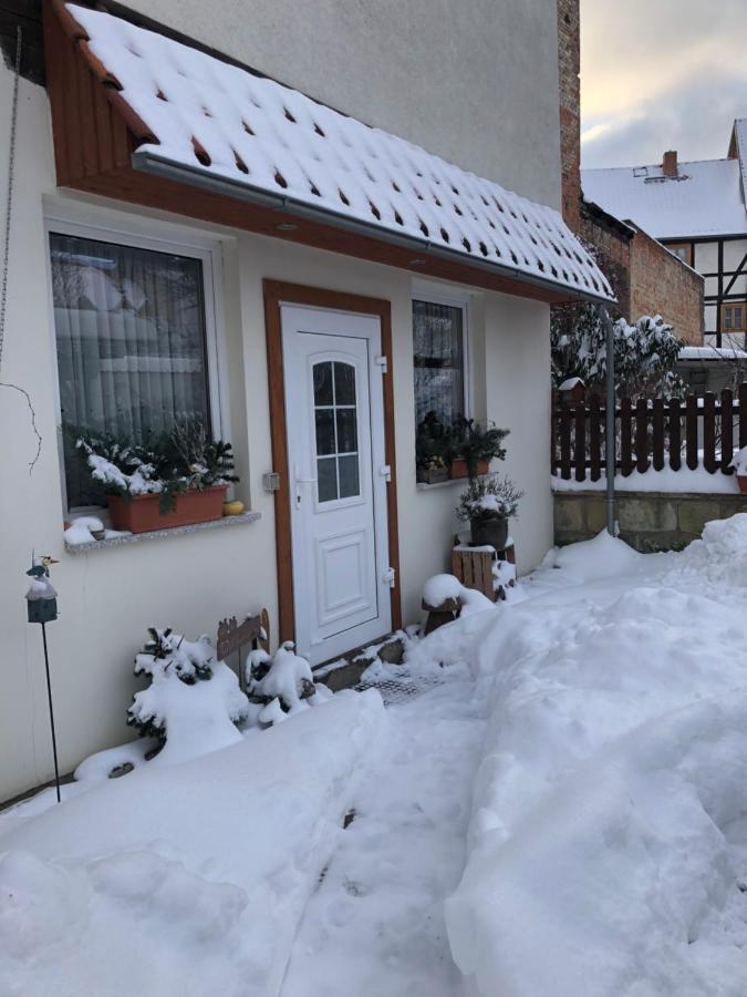 Am Mathildenbrunnen Klein Apartment Quedlinburg Exterior photo